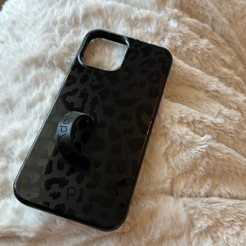 Loopy Black Leopard Case for iPhone 12 Pro Max